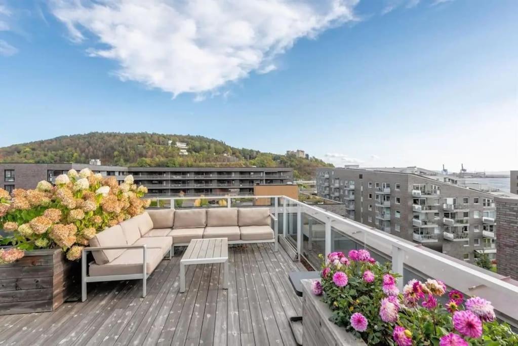 Luxury 2-Bedroom Apartment With Seaview In Oslo City Center Eksteriør bilde